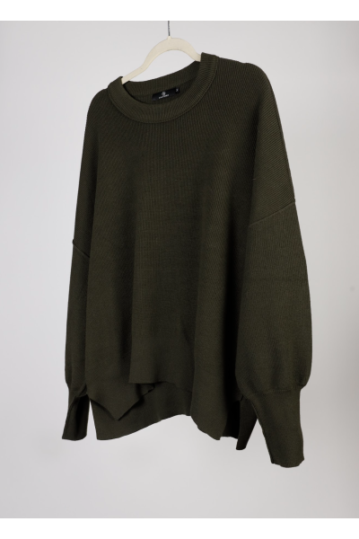 Mens-Liliusory-green sweater
